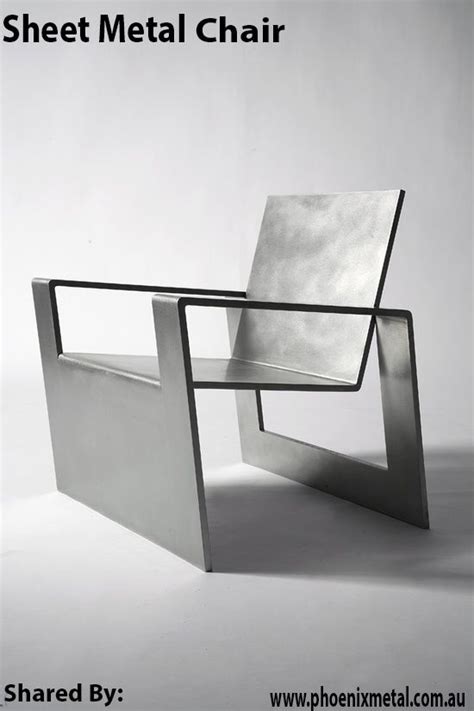 sheet metal chair